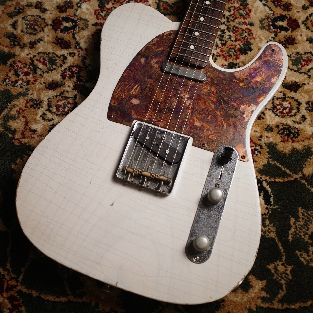 中古stilblu Model T. #078 Light Aged - White Blonde with Copper Red
