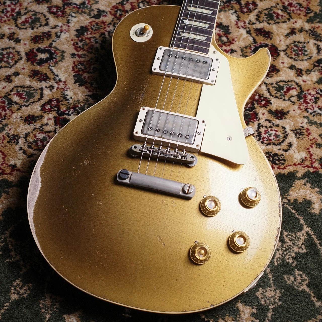 Gibson Custom Shop Murphy Lab 1957 Les Paul Goldtop Ultra Heavy Aged Double Gold【3.93kg】

¥999,000 