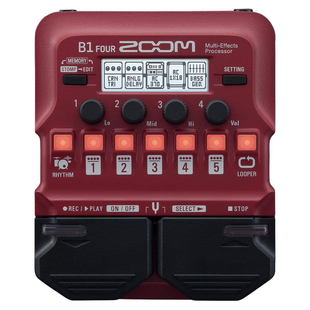 ZOOM B1 FOUR Multi-Effects Processor

¥12,500 