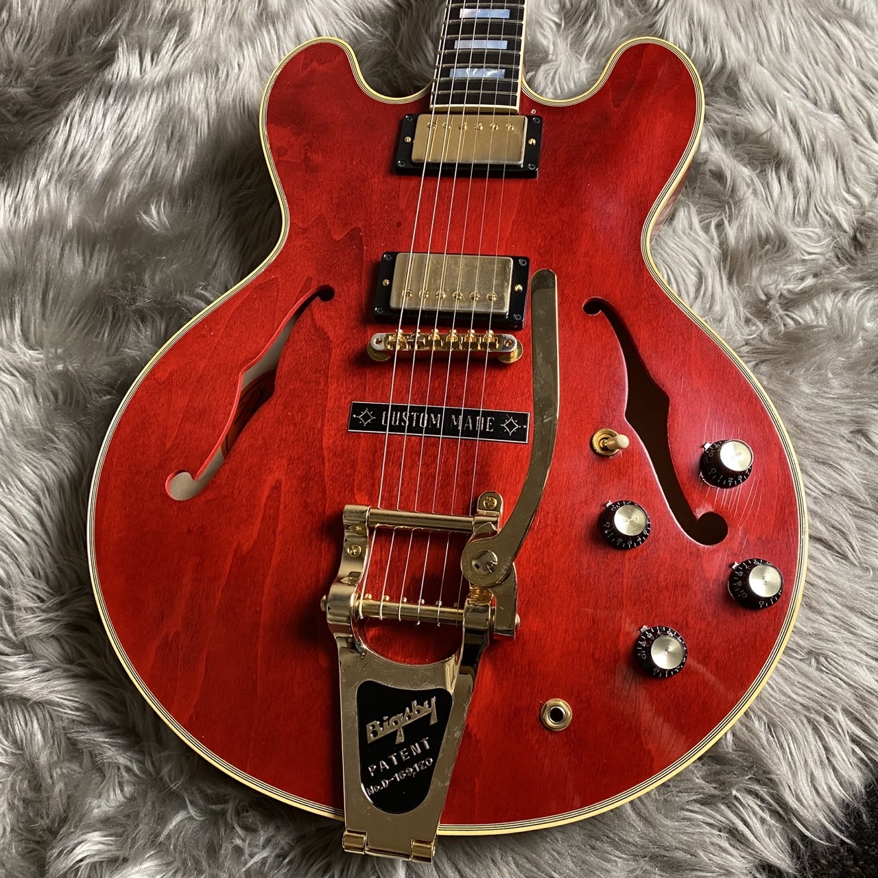 Gibson Custom Shop Murphy Lab 60's ES-355 With Bigsby -Sixties Cherry Light Aged(modify) 【現物画像】

¥1,080,000 