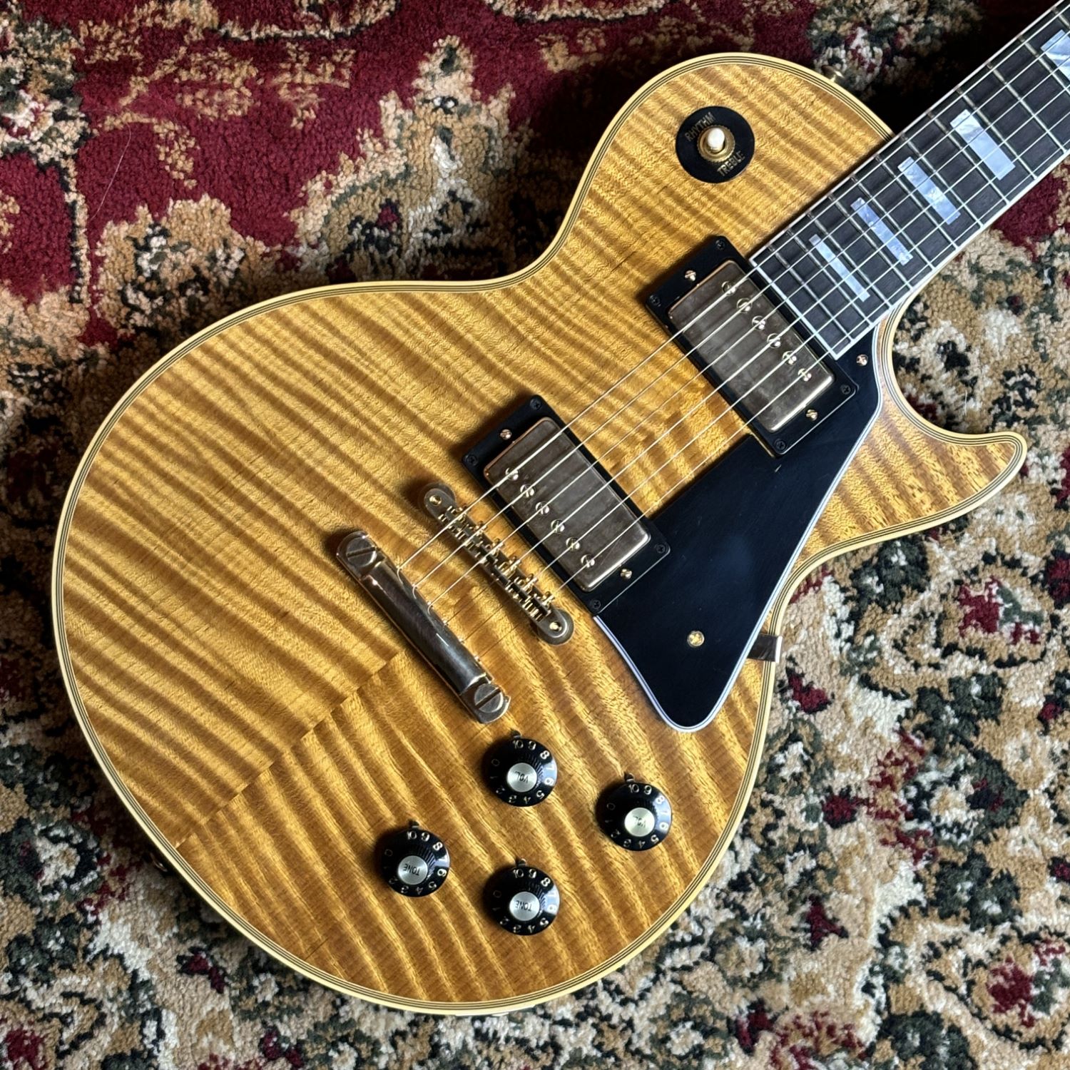 1968 Les Paul Custom AAA Torrefied Top Antique Natural VOS GH 