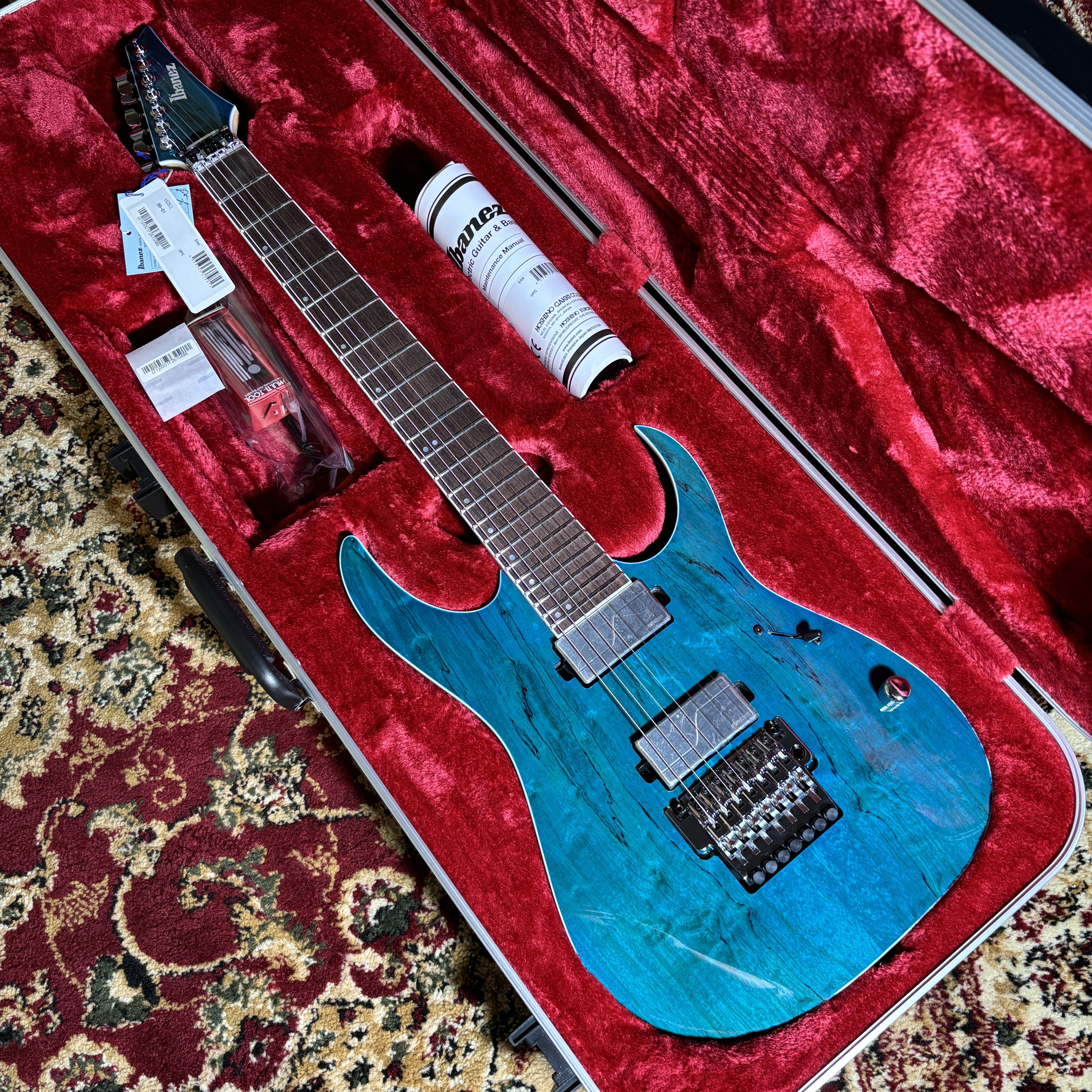 【S/N　F2610486　バックパネル金サイン入り】Ibanez・HZK1