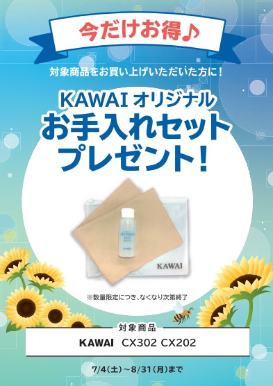 お手入れセットプレゼント