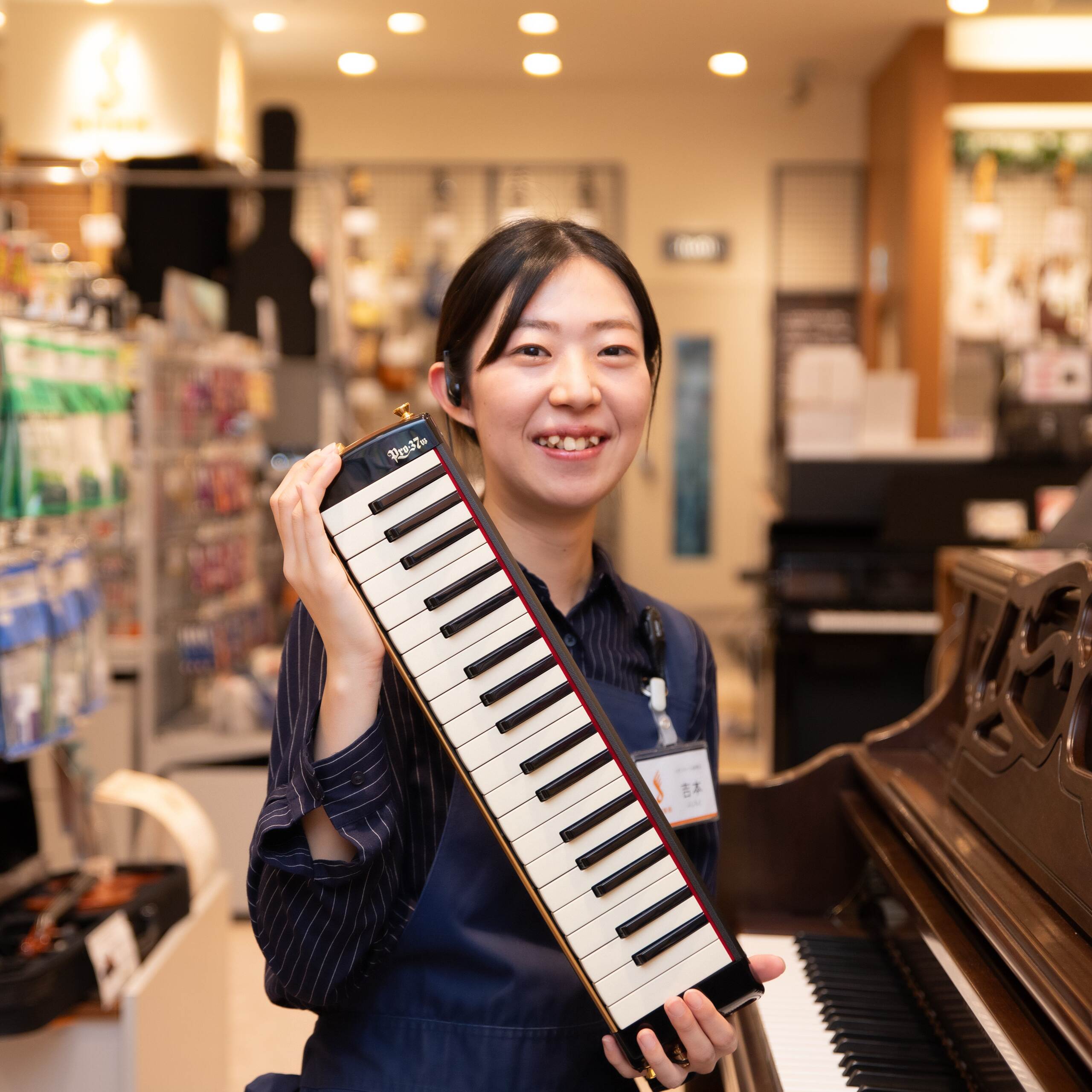 ピアノ・管楽器担当吉本