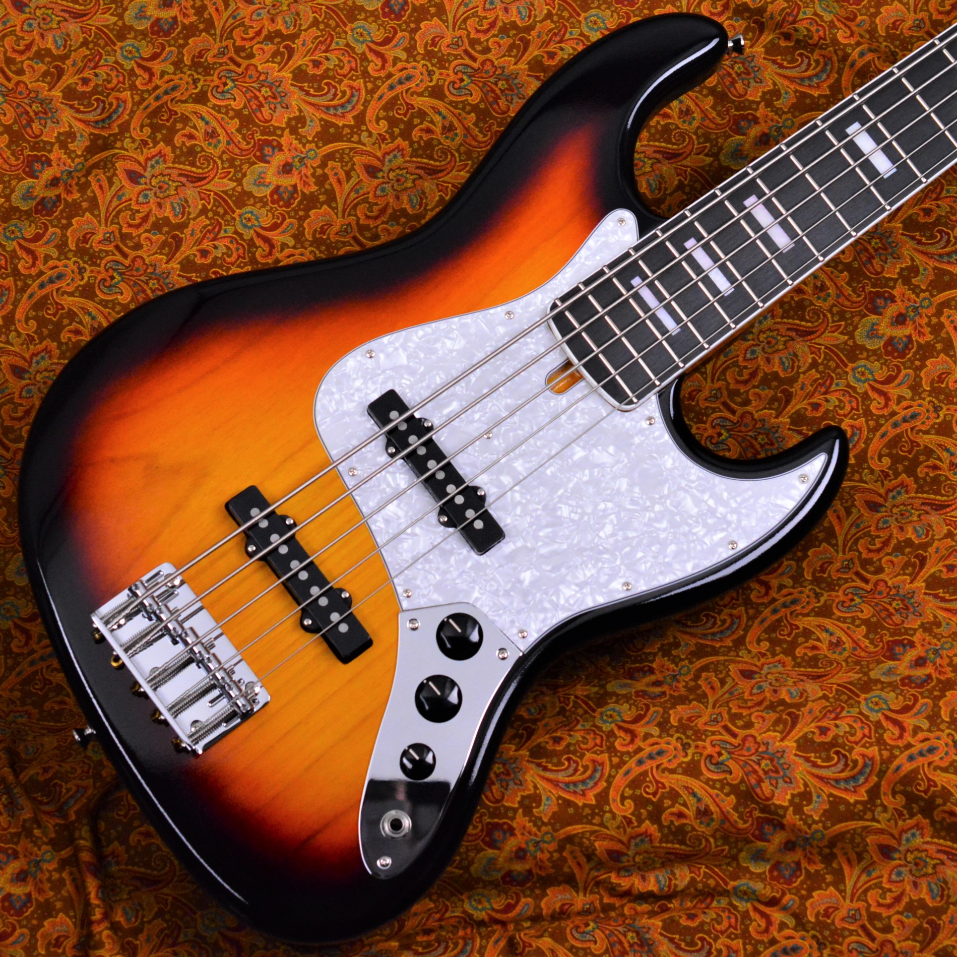 K.Nyui Custom GuitarKNJB 5Strings / Brown Sunburst 