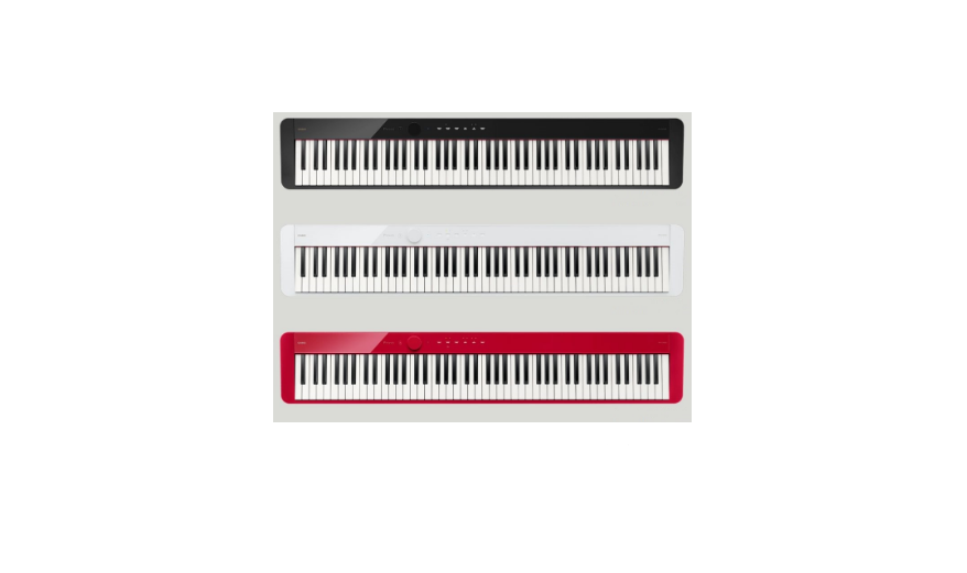 メーカー：CASIO
型名：PX-S1100
販売価格(税込)：￥69,300
☆お気に入りの空間にフィットするミニマルデザインのスリムピアノ。