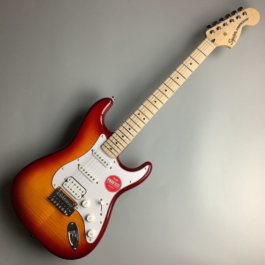 Squier by FenderAffinity Stratcaster HSS Flame Maple Top