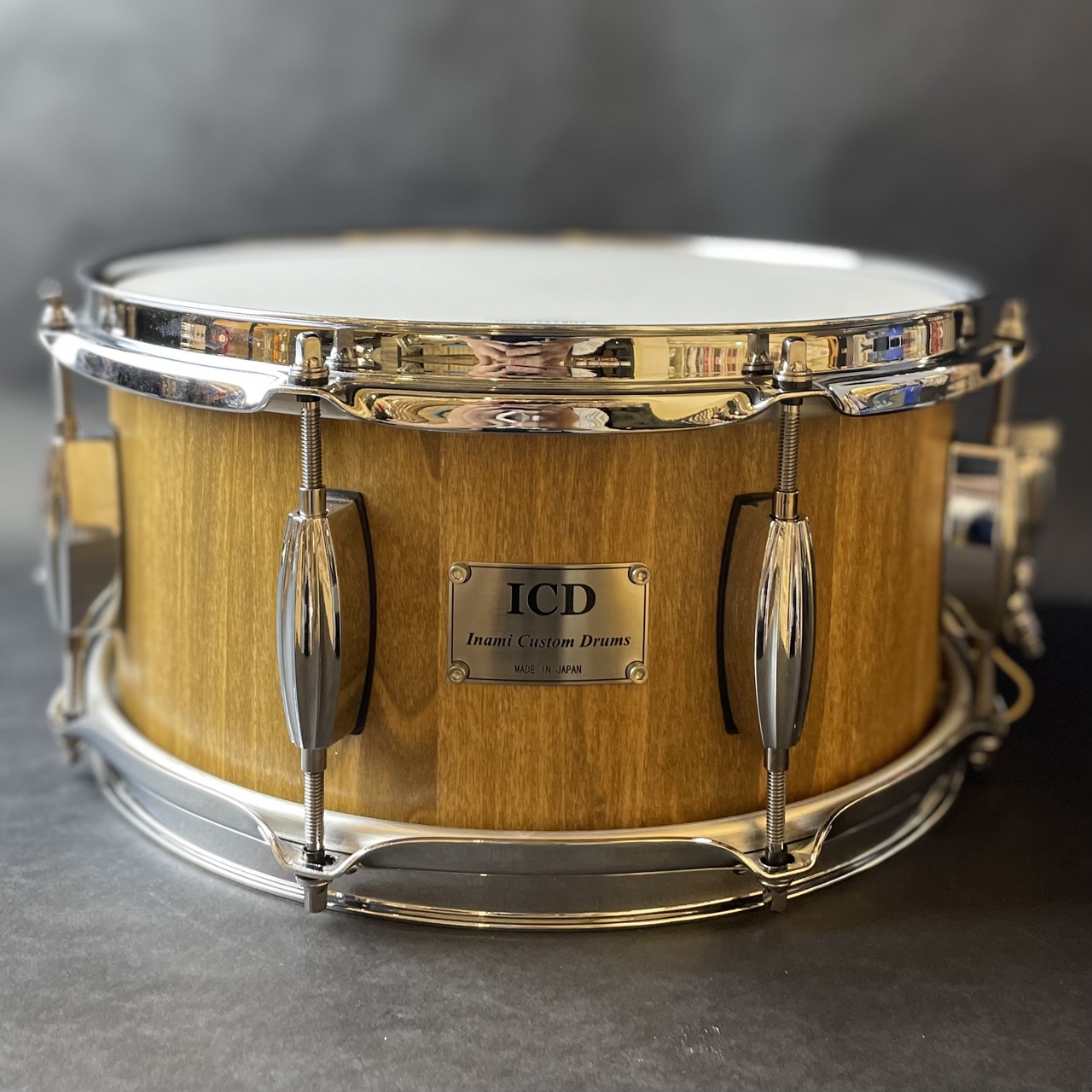 スネアドラムICD Solid Poplar Stave Snare Drum12”×6”