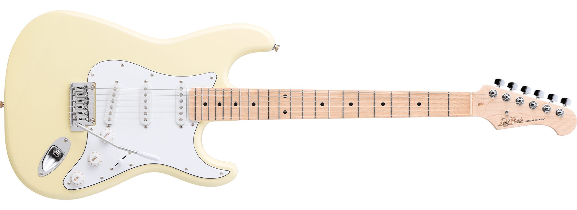 LaidBackLST-5-M-3S White Ivory