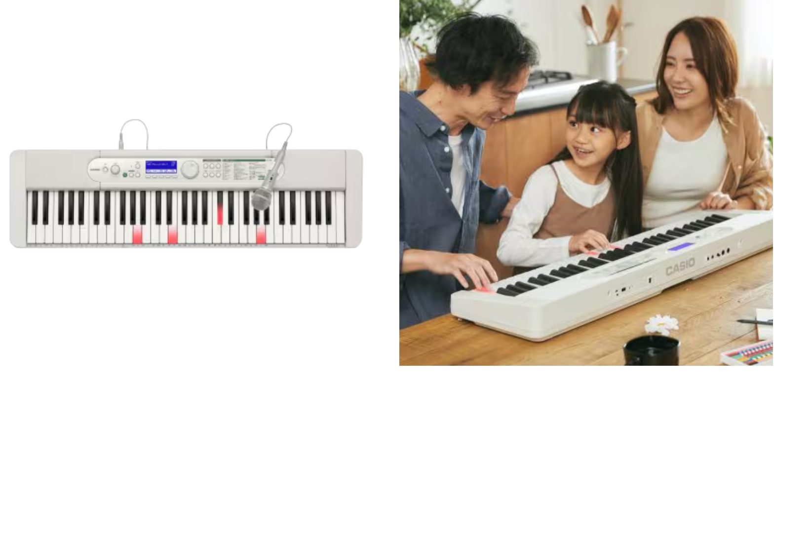 Casiotone 光ナビゲーションキーボードCASIO LK-530
