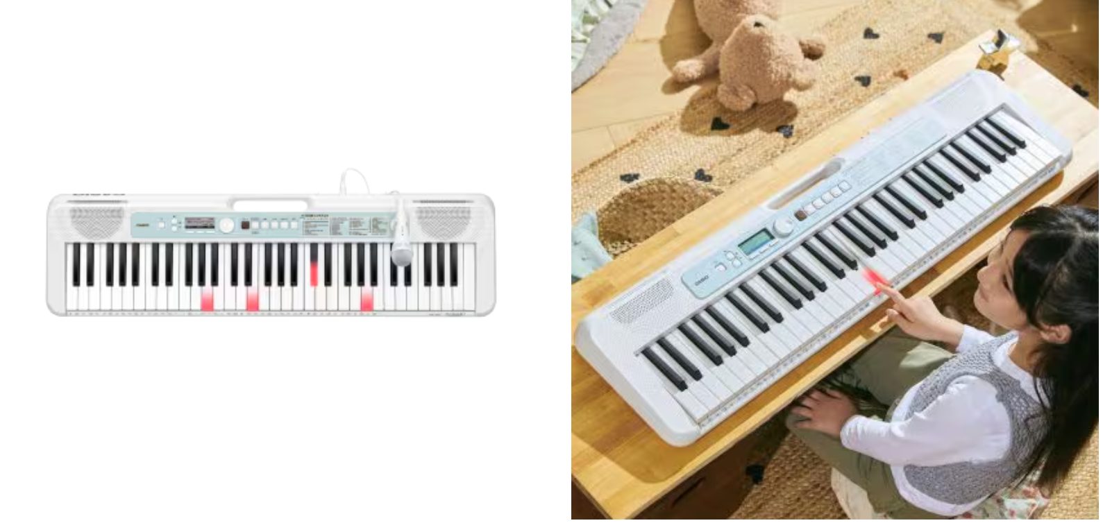 Casiotone 光ナビゲーションキーボードCASIO LK-335 (2024年8月29日発売)