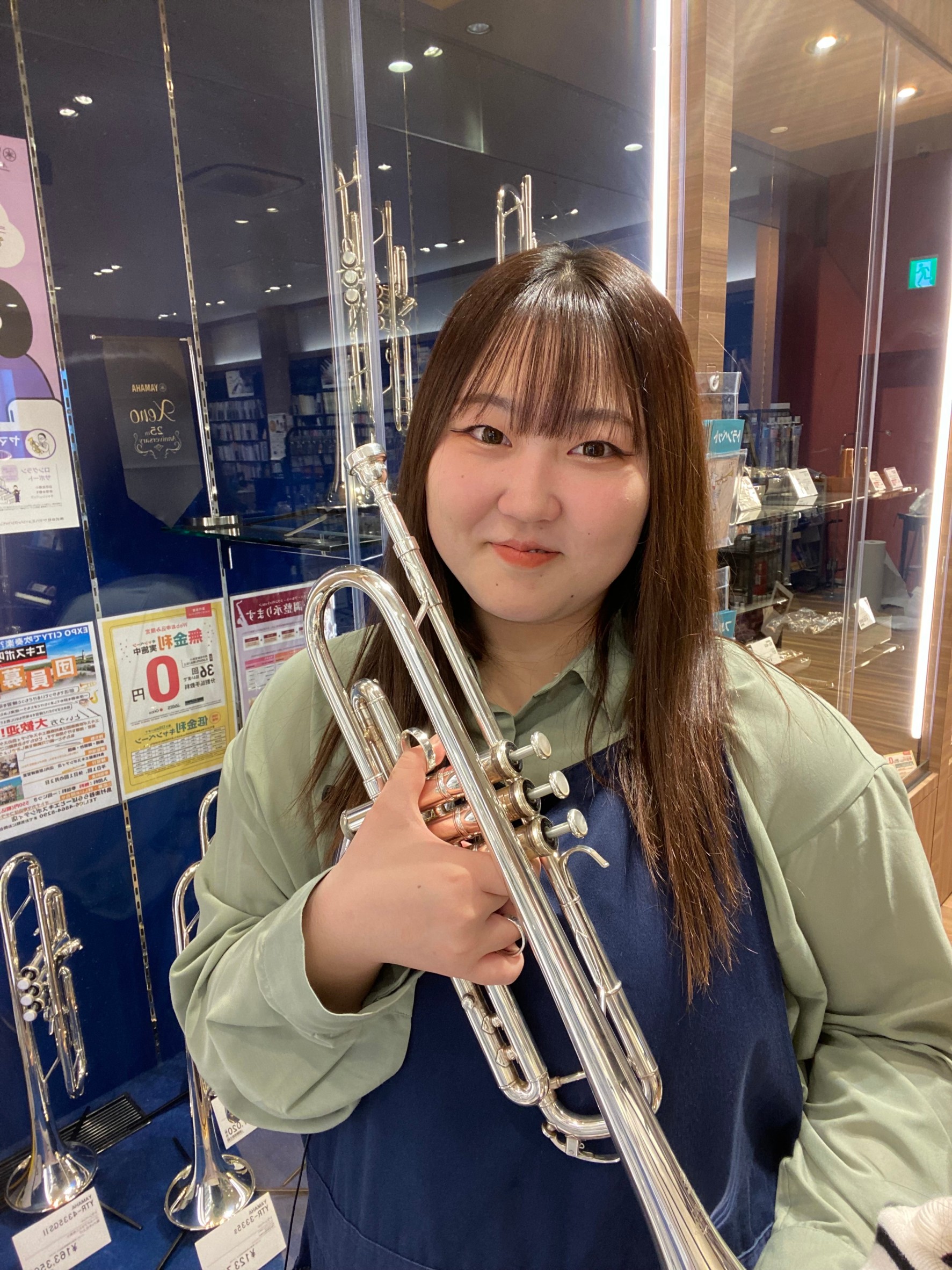 エキスポ吹奏楽団眞井(しんい)です！