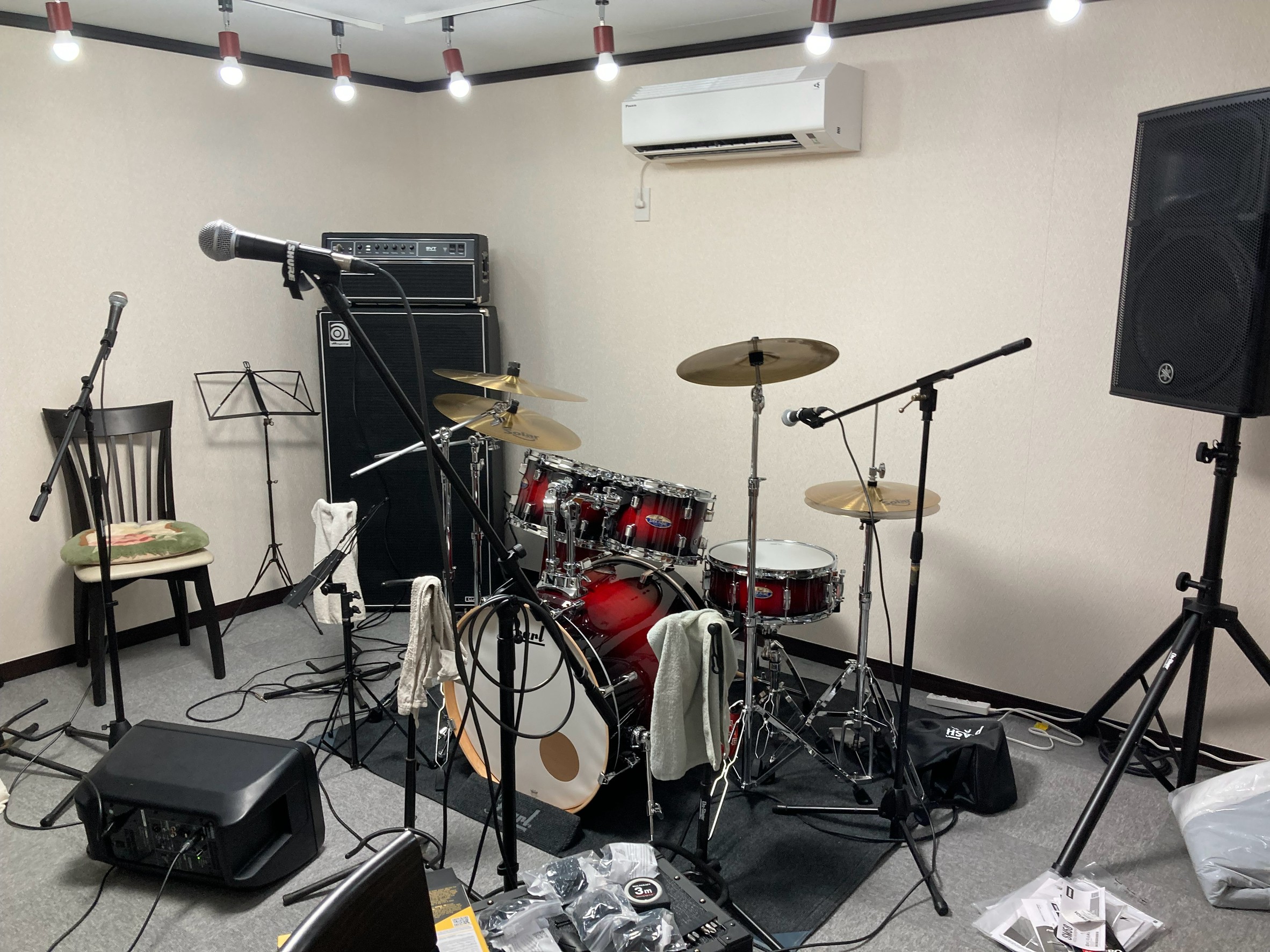 千葉県A様邸プライベートスタジオカワイ　ナサール　オーダータイプ　OKX45-45特注仕様（遮音性能Dr-40)