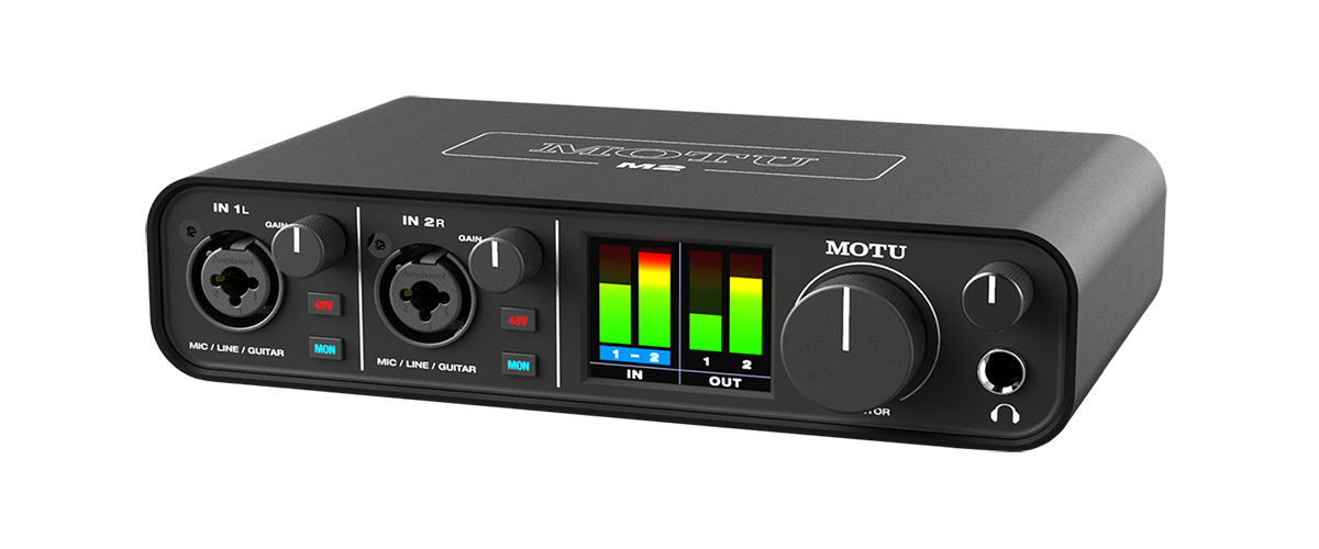 オーディオインターフェイスMOTU M2