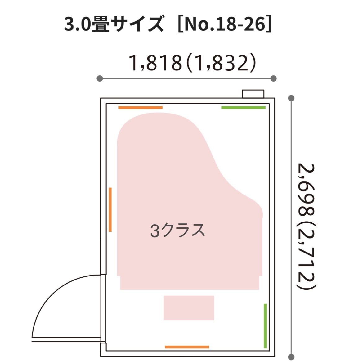 【カワイ防音室　3.0畳】
MVSX18-26/Hi(Dr-30)　￥1,166,000/￥1,276,000

MHSX18-26/Hi(Dr-35)　￥1,320,000/￥1,441,000

MKSX18-26/Hi(Dr-40)　￥1,672,000/￥1,793,000