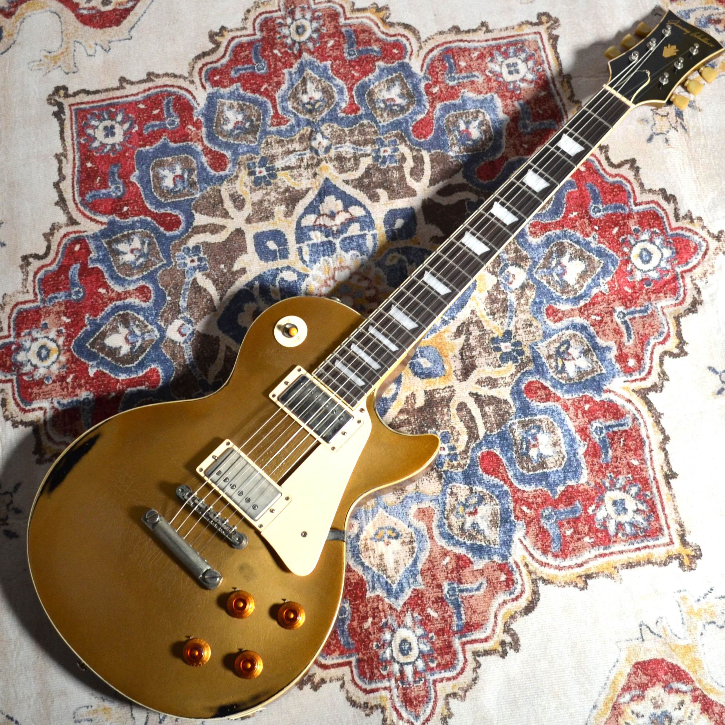 Jimmy Wallace57 Les Paul Gold Top Aged