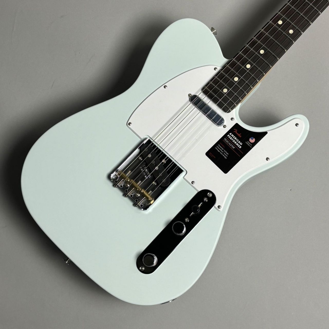 FenderAmerican Performer Telecaster Rosewood Fingerboard Satin Sonic Blue
