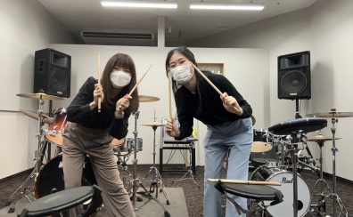 【音楽教室体験レポート】スタッフがドラム教室のレッスンを受けました！