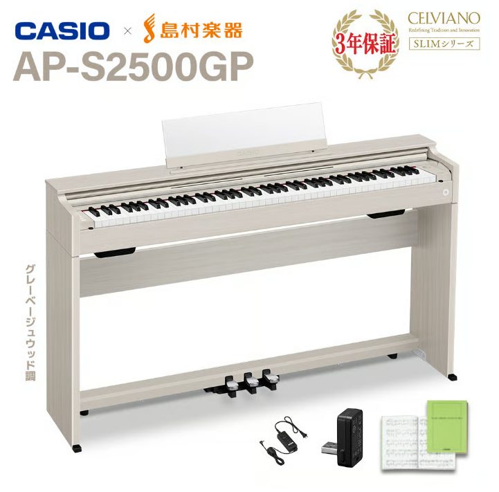 CASIO：AP-S2500GP
￥110,000(税込)