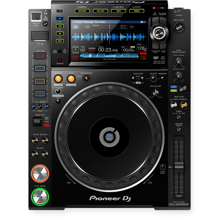 教室備品2：CDJ-2000NXS2×2台
CDを使用したDJプレイが可能