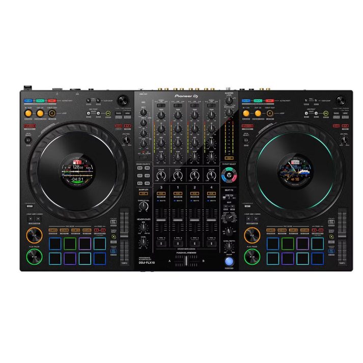 Pioneer DJ DDJ-FLX10
ロードした楽曲をボーカル、ドラム、その他のインスト部分のパートに分離し、それぞれのパートを個別に演奏できる「TRACK SEPARATION機能」を搭載。
プレイヤーの想像力をその場で実現させるための機能を備えています。