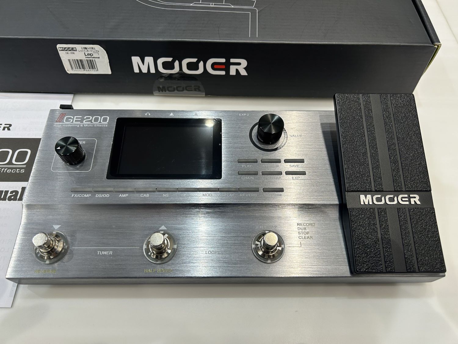 マルチエフェクター【展示品特価】MOOER GE200 マルチエフェクトペダル