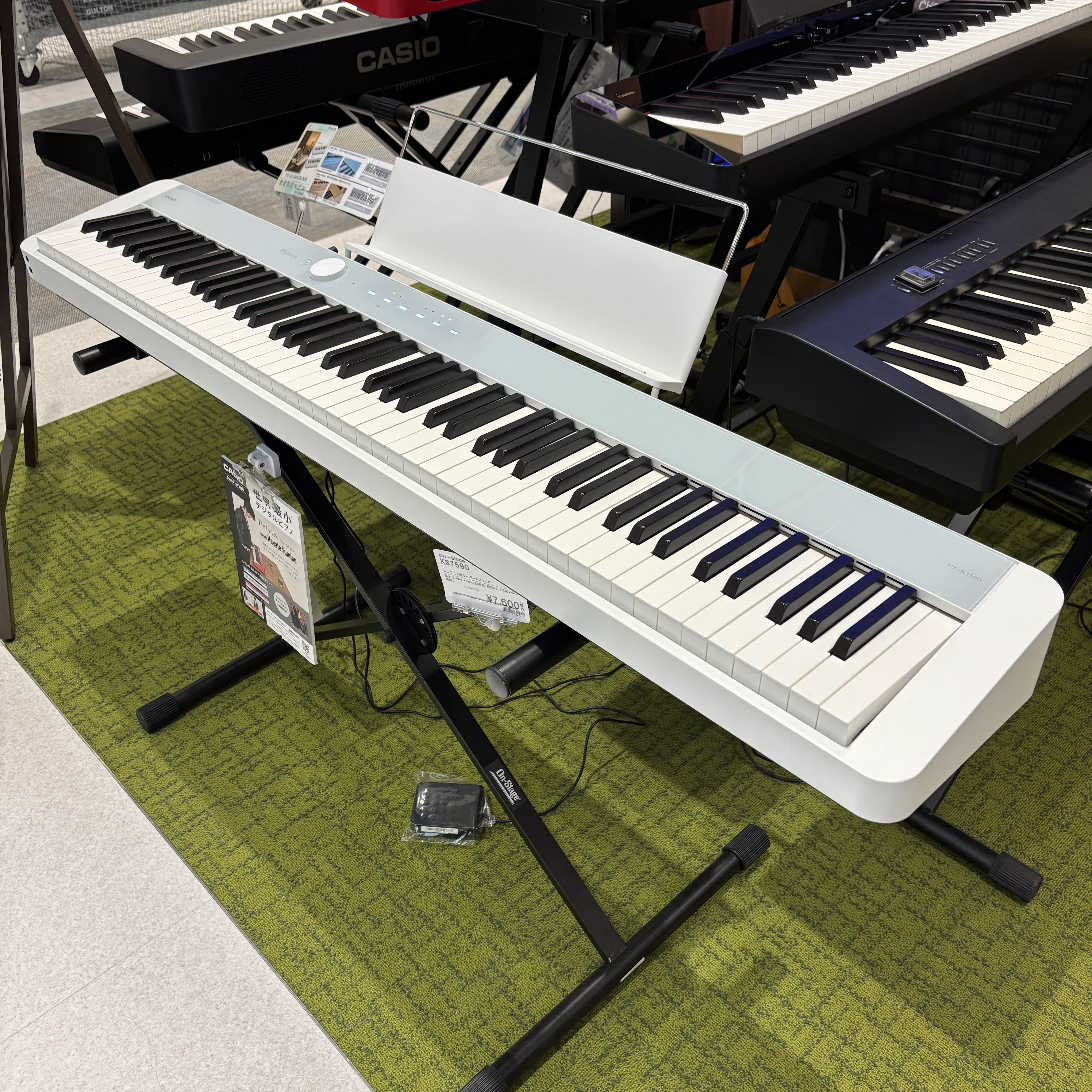 🎹電子ピアノ🎹】新生活にぴっり♫インテリアになじむ、省スペース