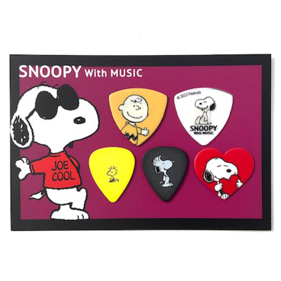 TeedaSNPLMPICKSET スヌーピーピック 5枚セット