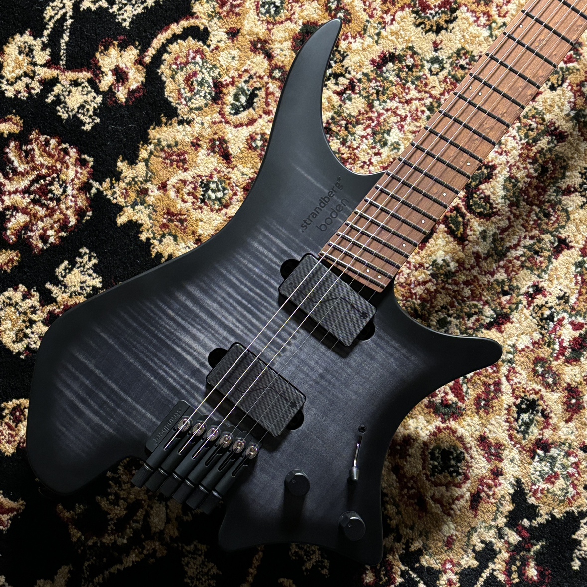 StrandbergBoden Original N2.6 Black Denim Burst Satin