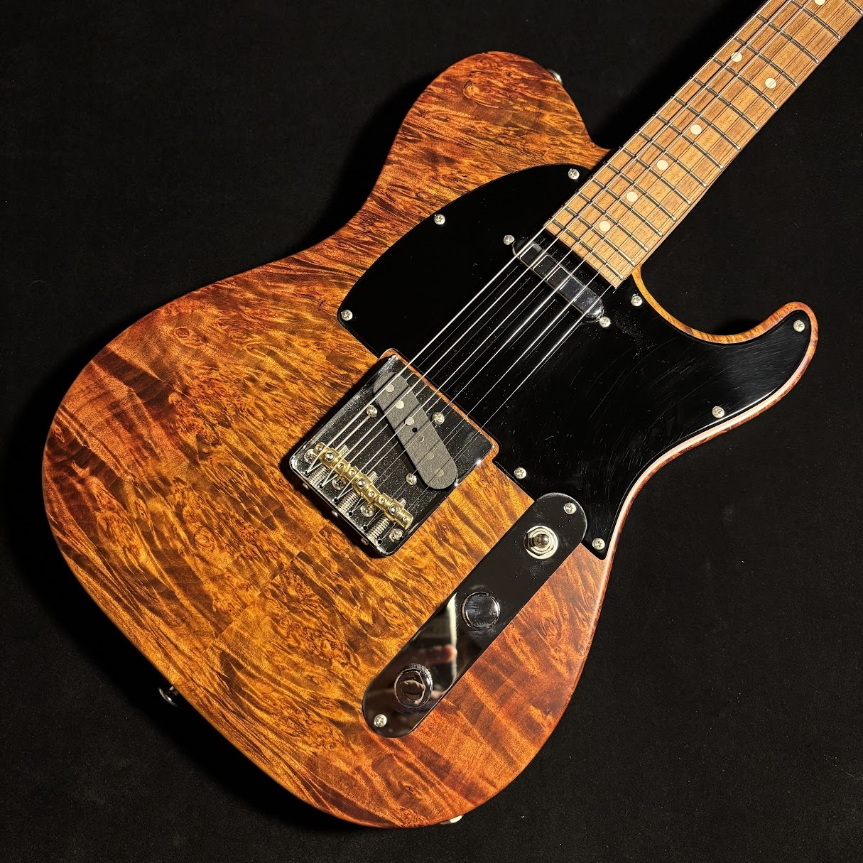 エレキギターMOMOSE MT-BURL MAPLE LTD/R BR-MAT