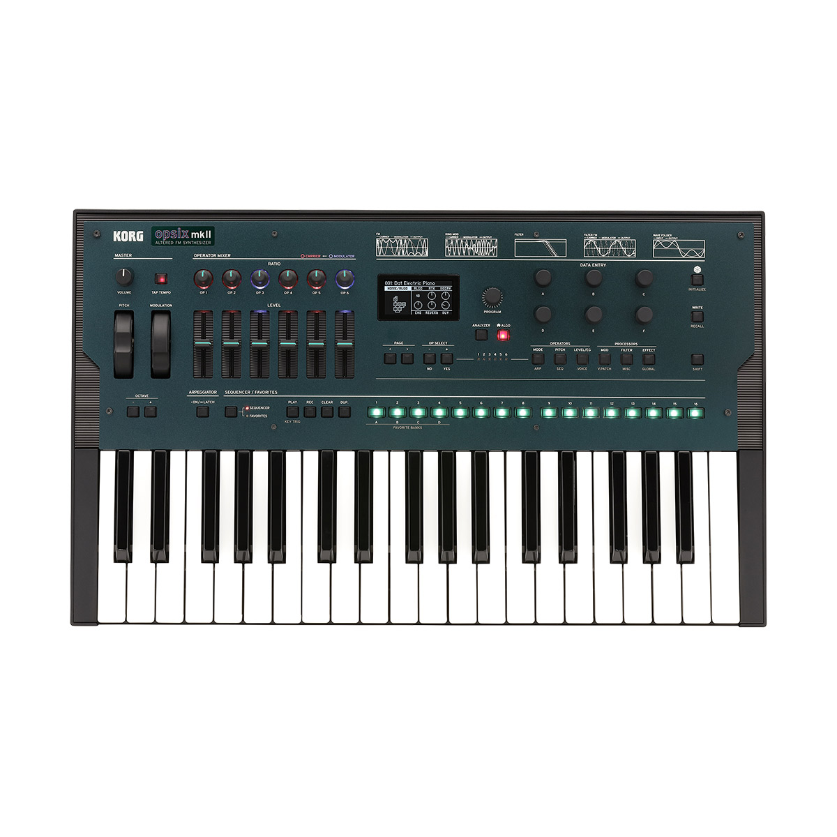 FMシンセサイザーKORG OPSIX MK2 37鍵盤 オプシックス FMシンセサイザー コルグ 【 新宿ＰｅＰｅ店 】