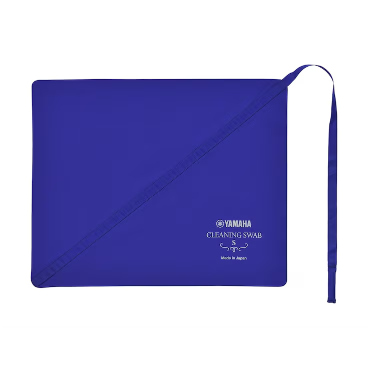 ネック内部の水滴取りは専用のスワブで
(画像はYAMAHA CLSS3)