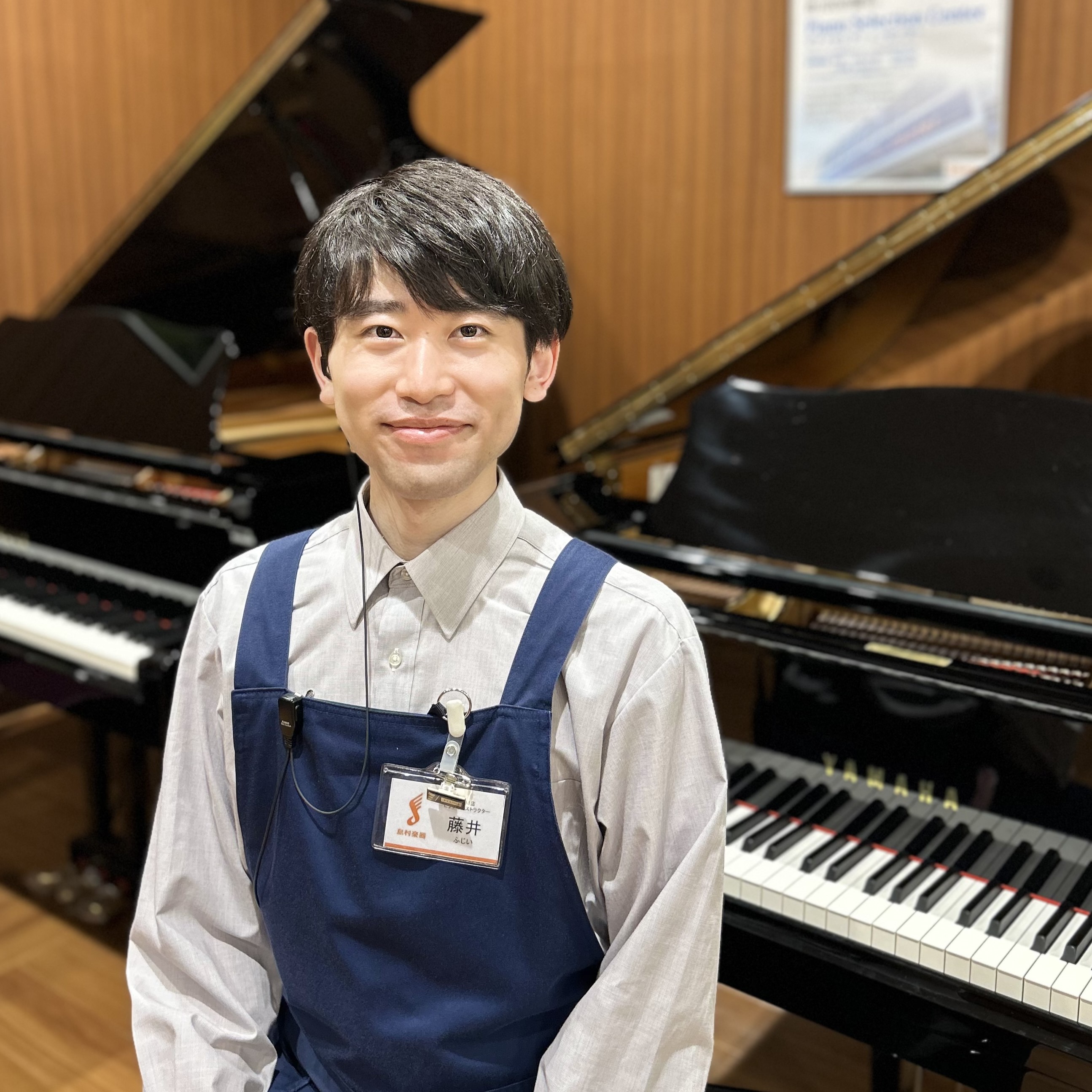 ピアノインストラクター
ピアノ上級アドバイザー
藤井