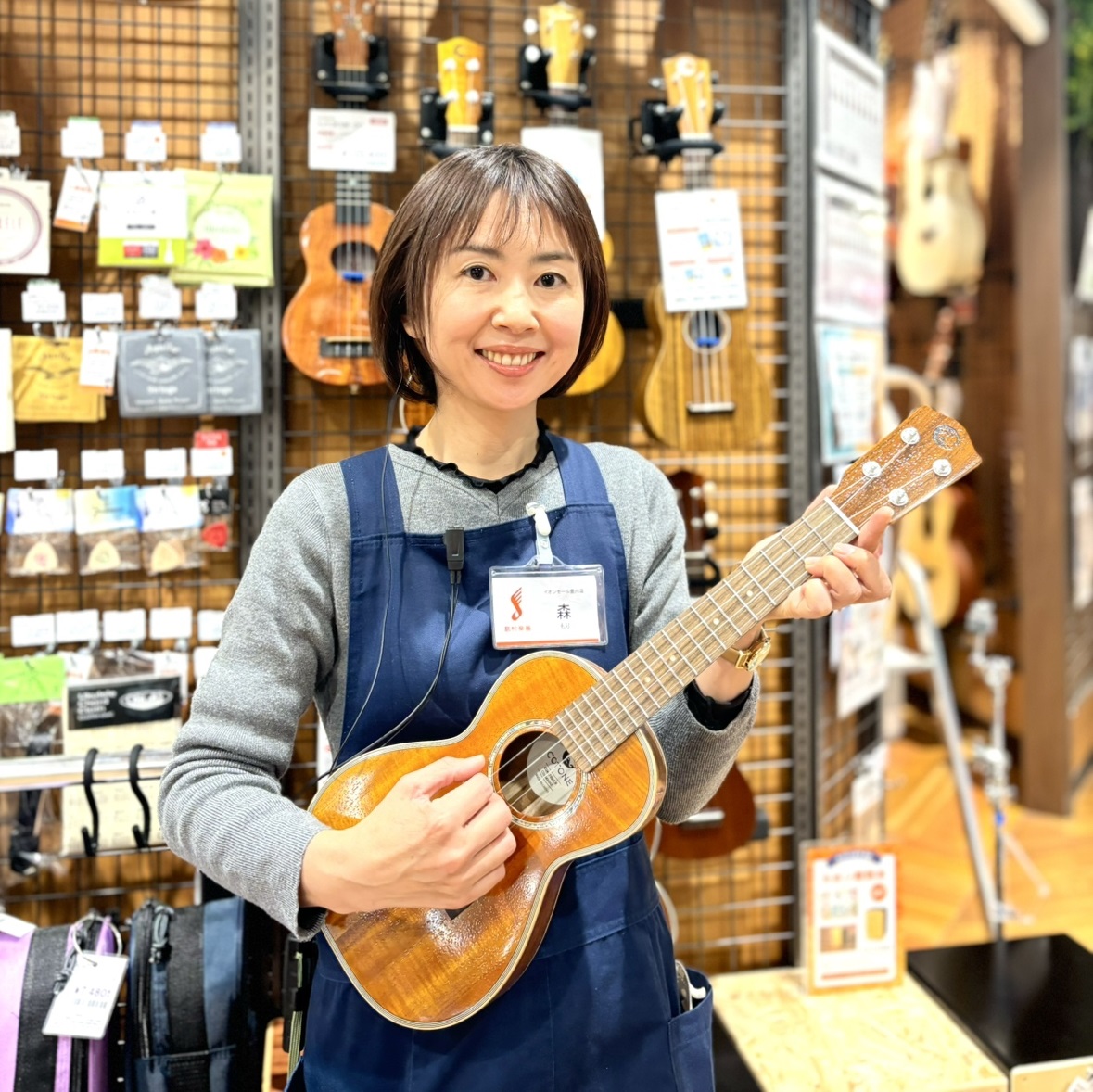 ウクレレ担当森ますみ