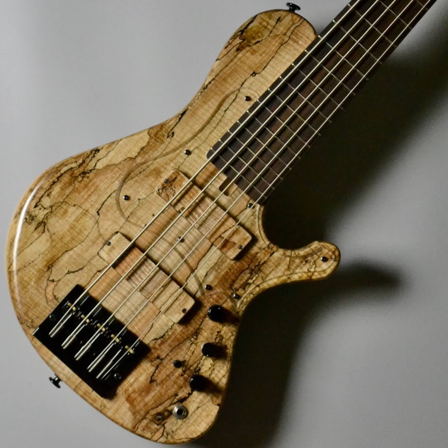 saitias guitarsAquarius 5 Custom/Spalted Frame Maple