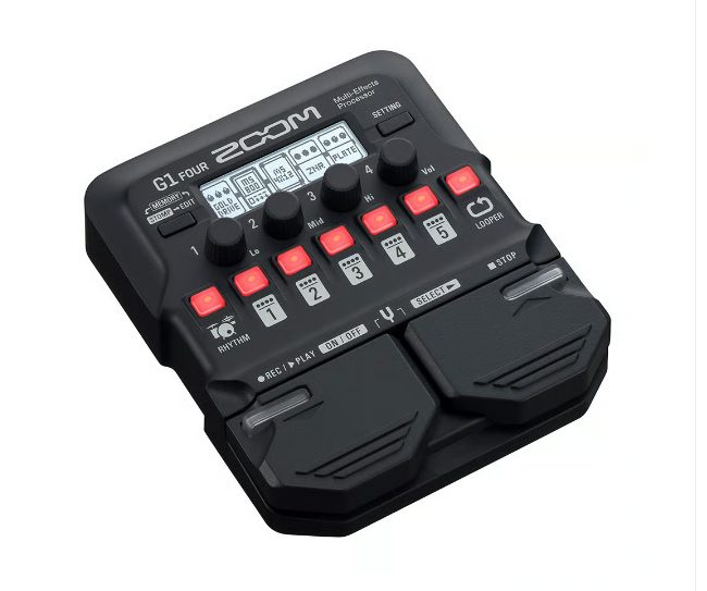 ZOOM G1 FOUR マルチエフェクター　美品 春から軽音部の方必見👀】ZOOMのマルチエフェクター紹介