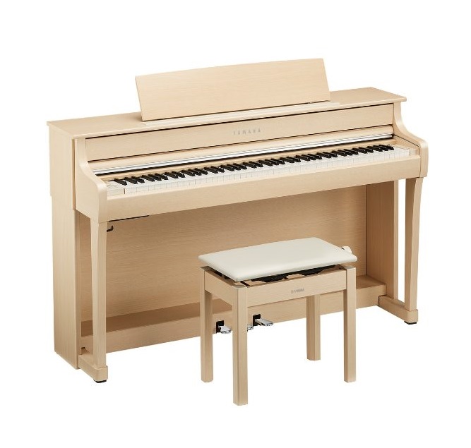 【SCLP-8450 WB】
販売価格　￥264,000(税込)

ソフトなタッチから速いパッセージまで自在にコントロールできる、グランドピアノさながらの弾き応えの木製鍵盤と、脚にかかる荷重がグランドピアノさながらのペダルを搭載。2ウェイスピーカーのクリアで厚みのあるサウンドに包まれながら、多彩な表現の演奏を楽しむことが出来ます。ピアノ音色も豊富で、それぞれの時代やジャンルに合う音色を選びながら演奏する楽しみも。グランドピアノを彷彿とさせる幅広い譜面版も特徴です。