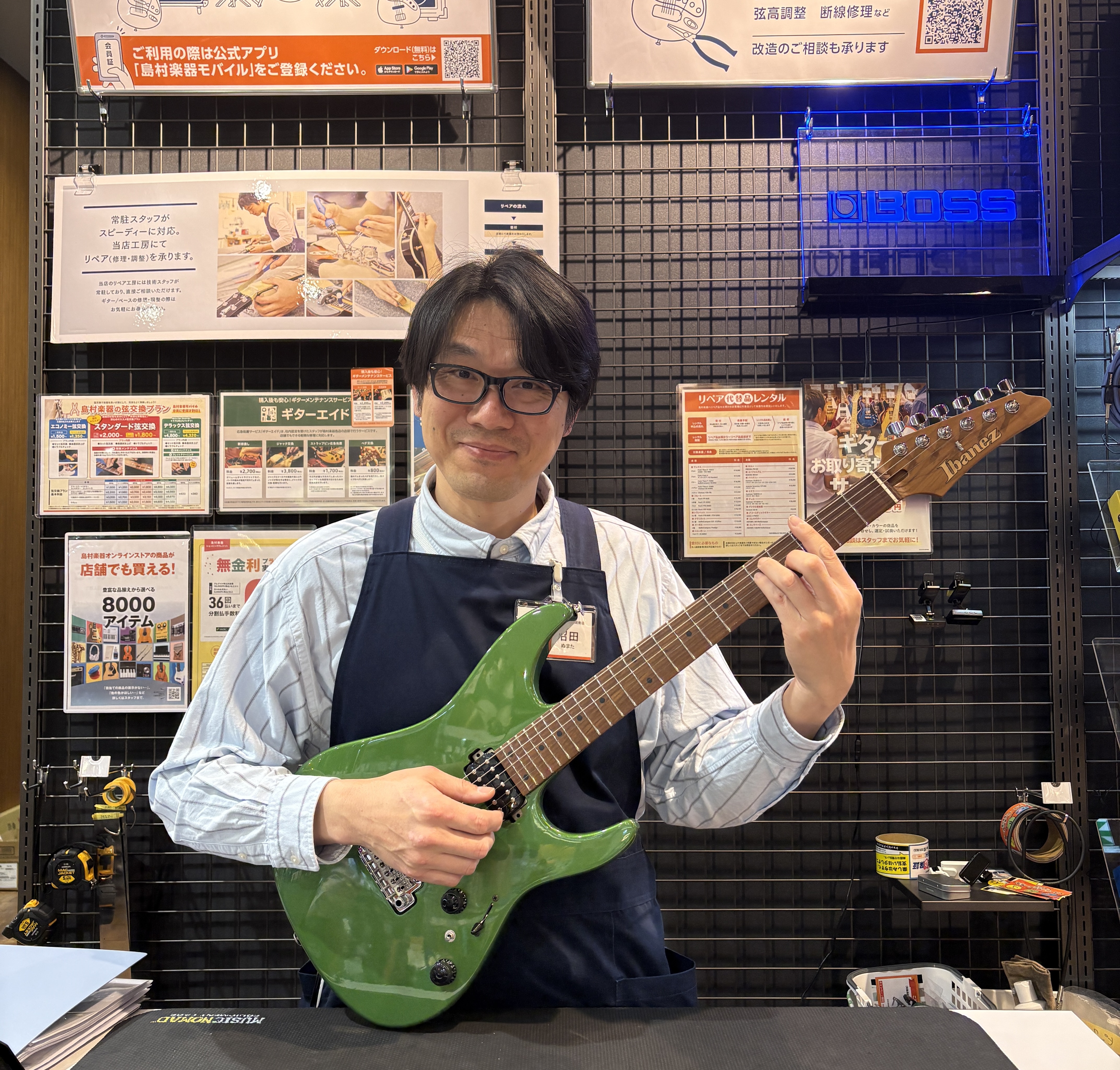 ギター担当
沼田（ぬまた）