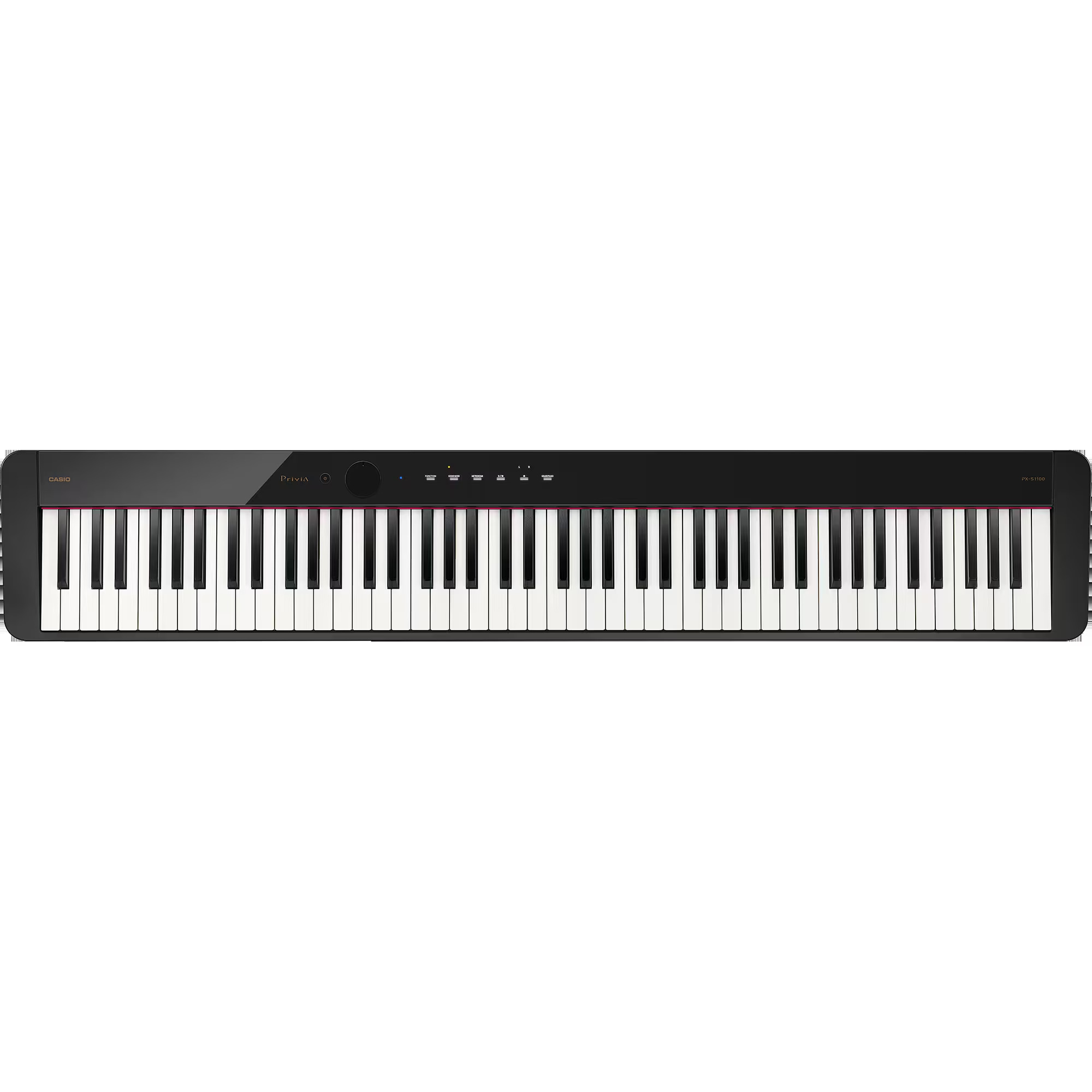 スリムでどんな空間にもフィットする こだわりのデザインCASIO / PX-S1100（BK）