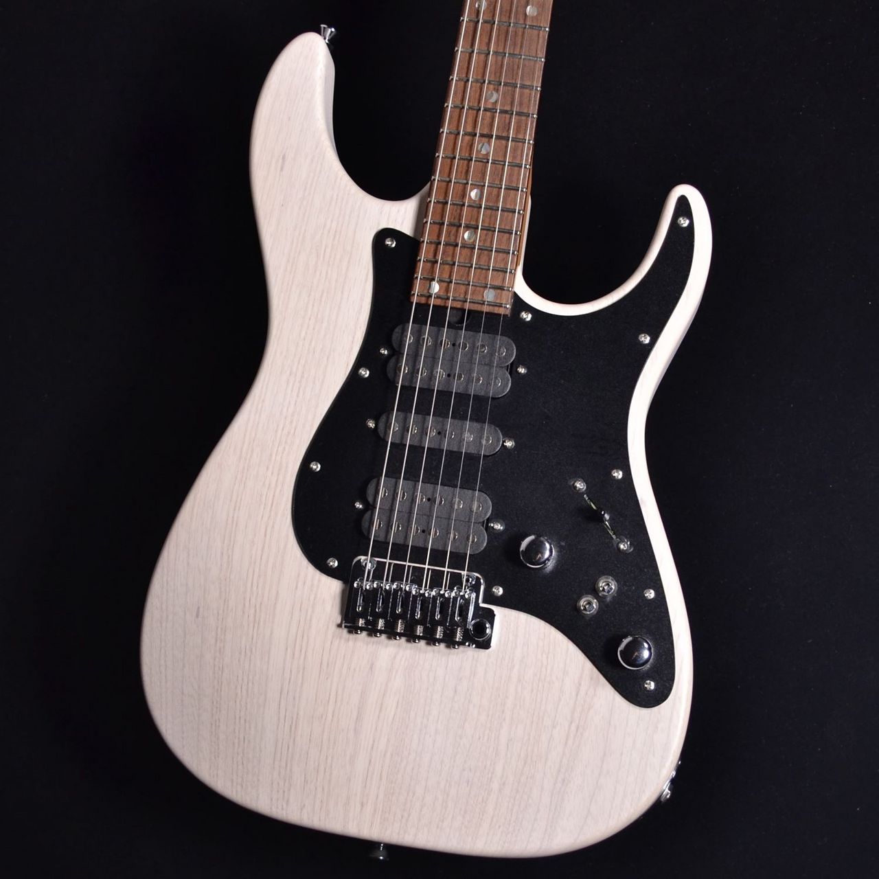 T's GuitarsDST24 Solid Ash See-through White