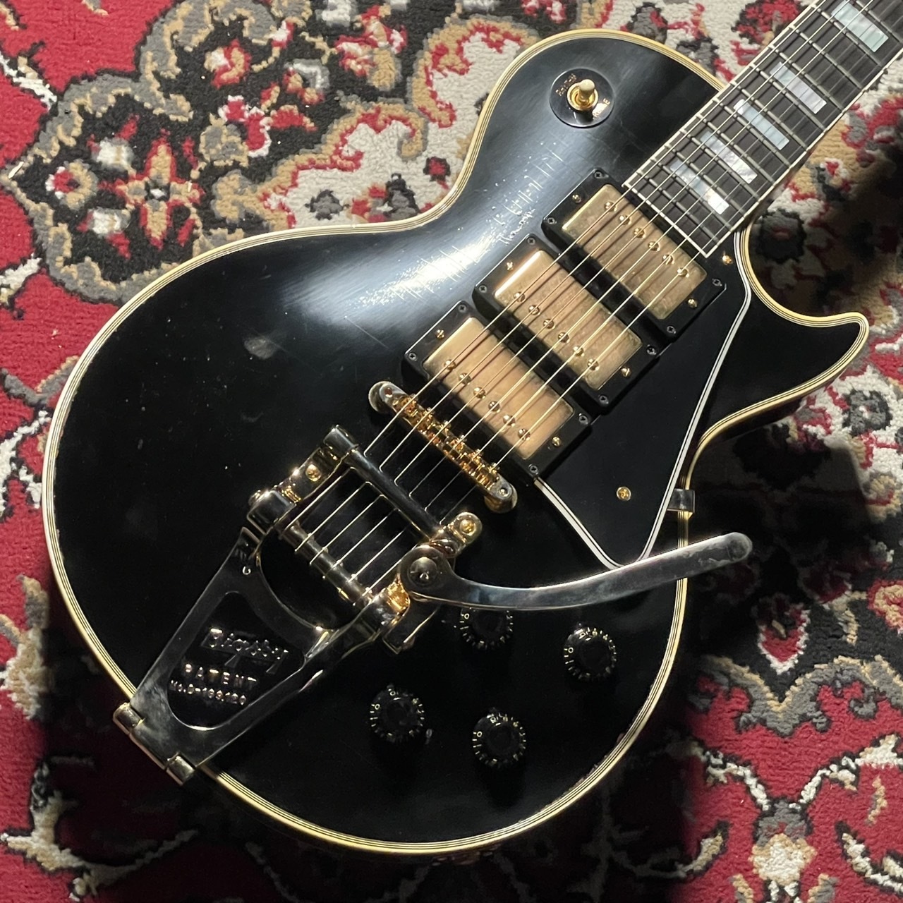 Murphy Lab 1957 Les Paul Custom 3-Pickup With Bigsby Vibrato Ebony Light Aged【USED】【Thank you, sold!!!】