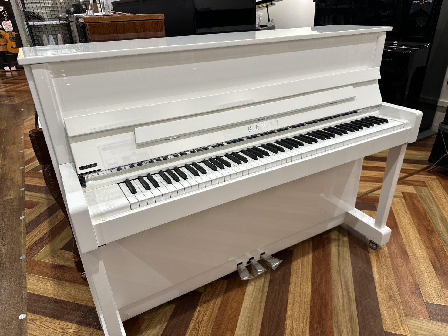生産完了】KAWAIアップライトピアノ「K-114SX（WH）」最終入荷！特別