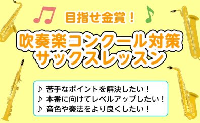 高校生サックス吹奏楽部員『夏のコンクール対策レッスン』