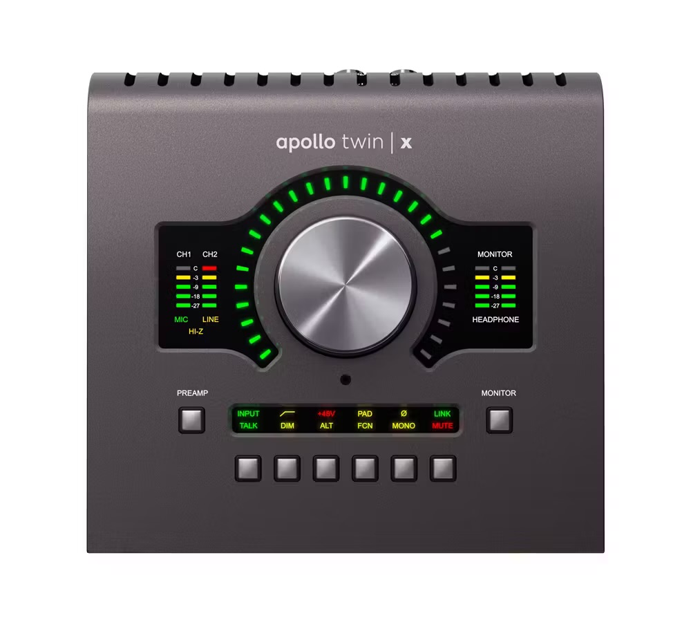 UNIVERSAL AUDIO Apollo Twin X QUAD Heritage Edition【展示品特価】【現品写真準備中】2025/8/17更新 ユニバーサルオーディオ 【 川崎ルフロン店 】

￥ 171,600 税込
