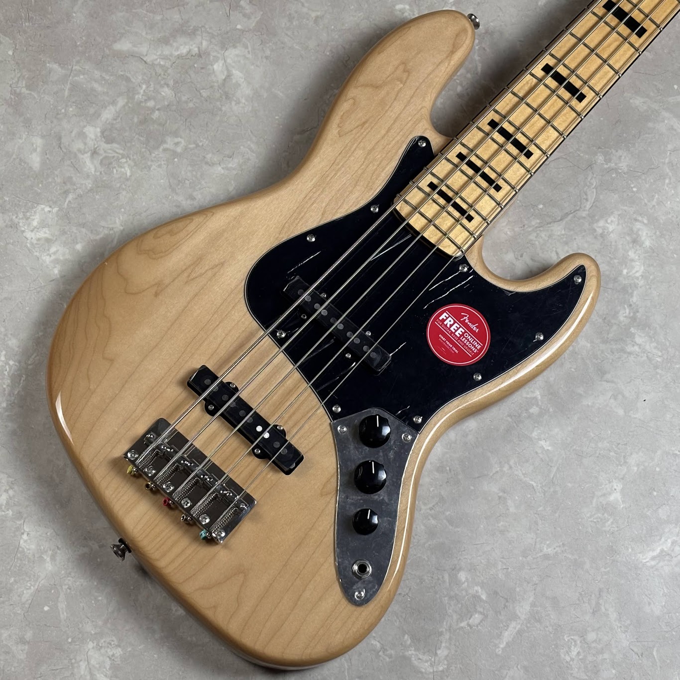 Squier by Fender 【値上がり前 最終在庫】Classic Vibe ’70s Jazz Bass V Maple Fingerboard Natural エレキベース ジャズベース 5弦 【現物画像】【4.29kg】
￥ 81,400 税込