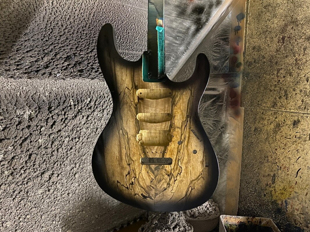 エレキギターOrder Style EZa 22F FT Black Burst
