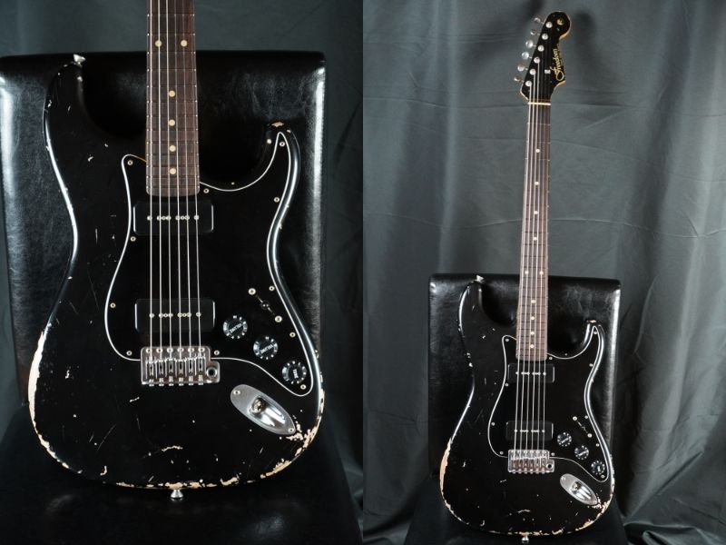 エレキギターOrder Style Retro ST F-90 /Played Finish Black