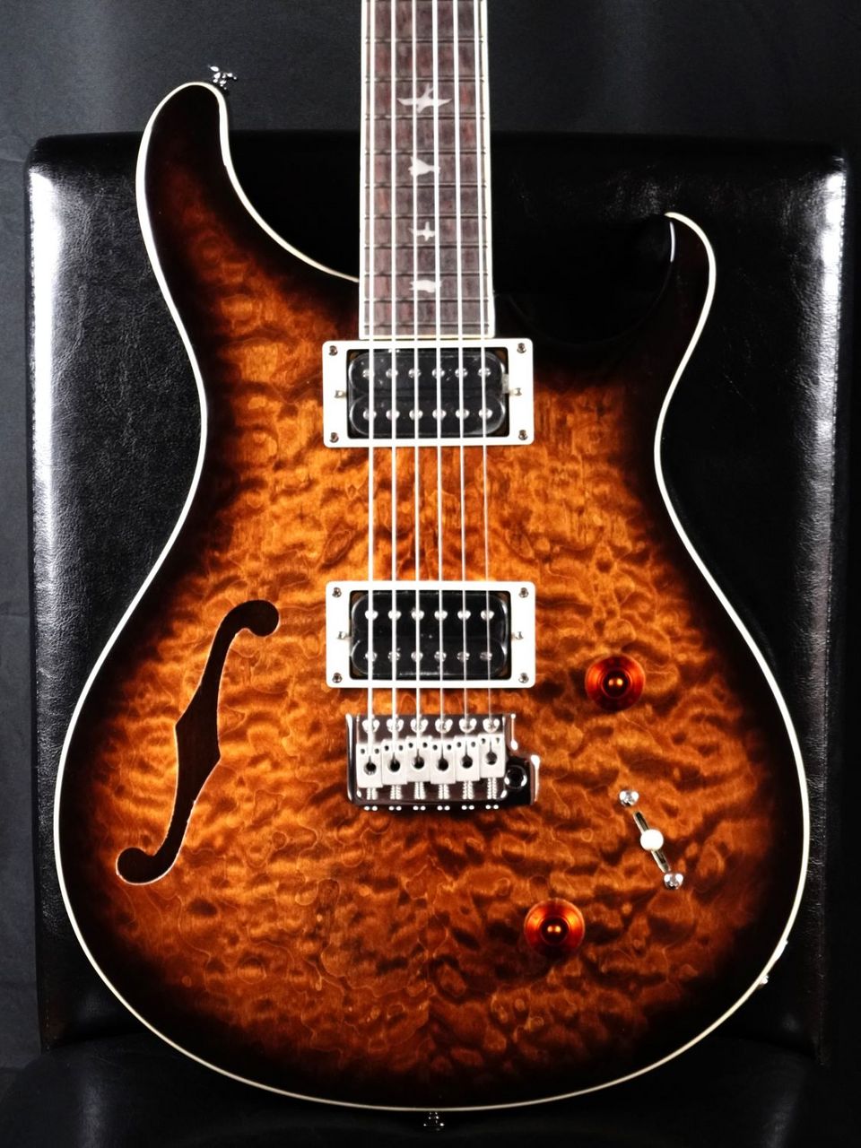 Paul Reed Smith(PRS) 2023 SE Custom 22 Semi-Hollow Quilt / Black Gold Sunburst /Japan Special 
Sold Out