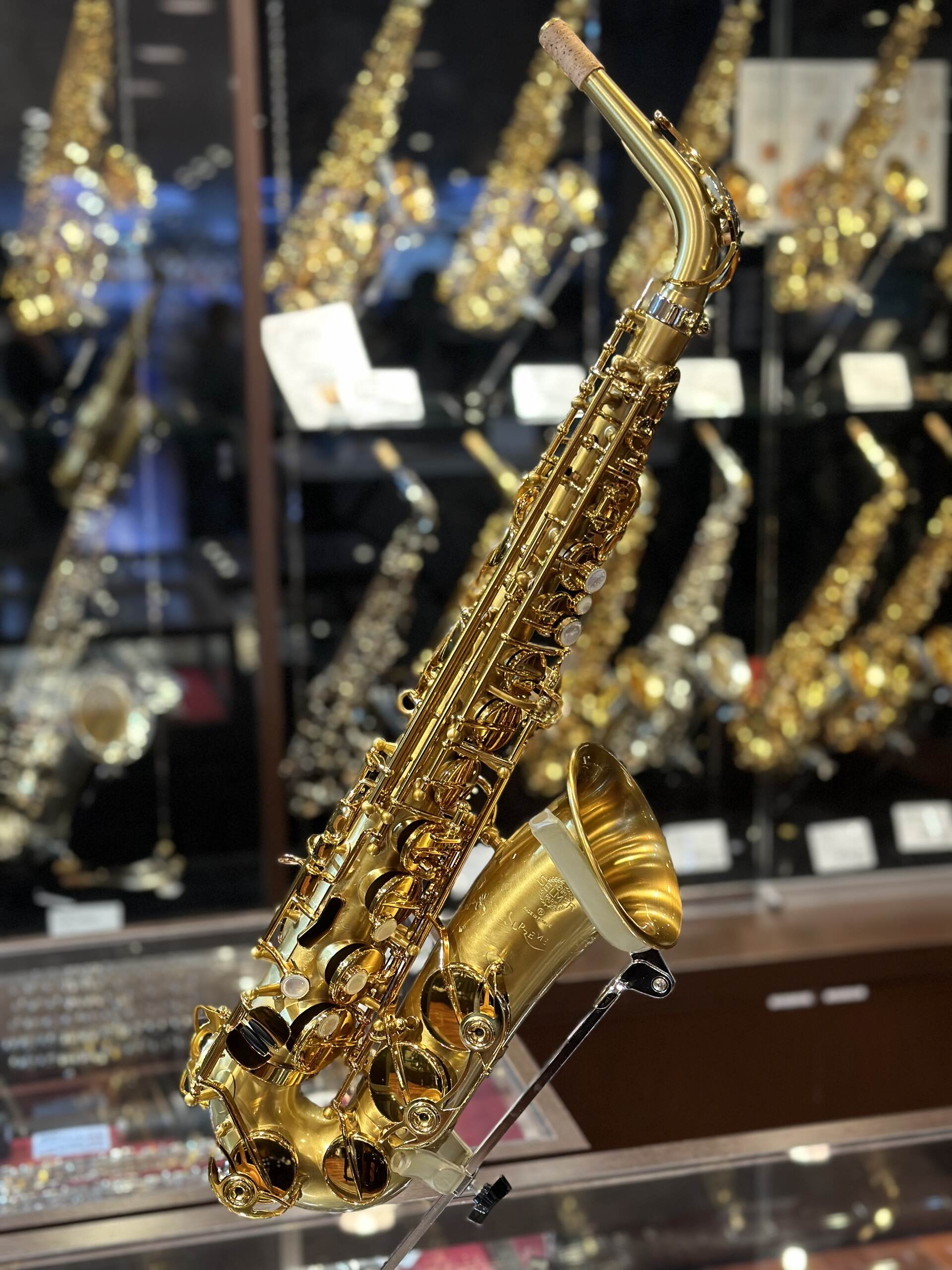 H.Selmer　アルトサックス　吉田隆広 選定品（選定書付き）Supreme AS　BSGL