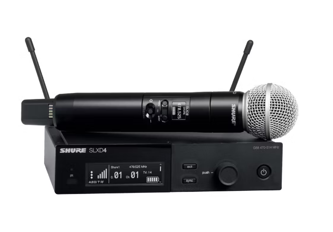 SHURE　SLXD24/SM58